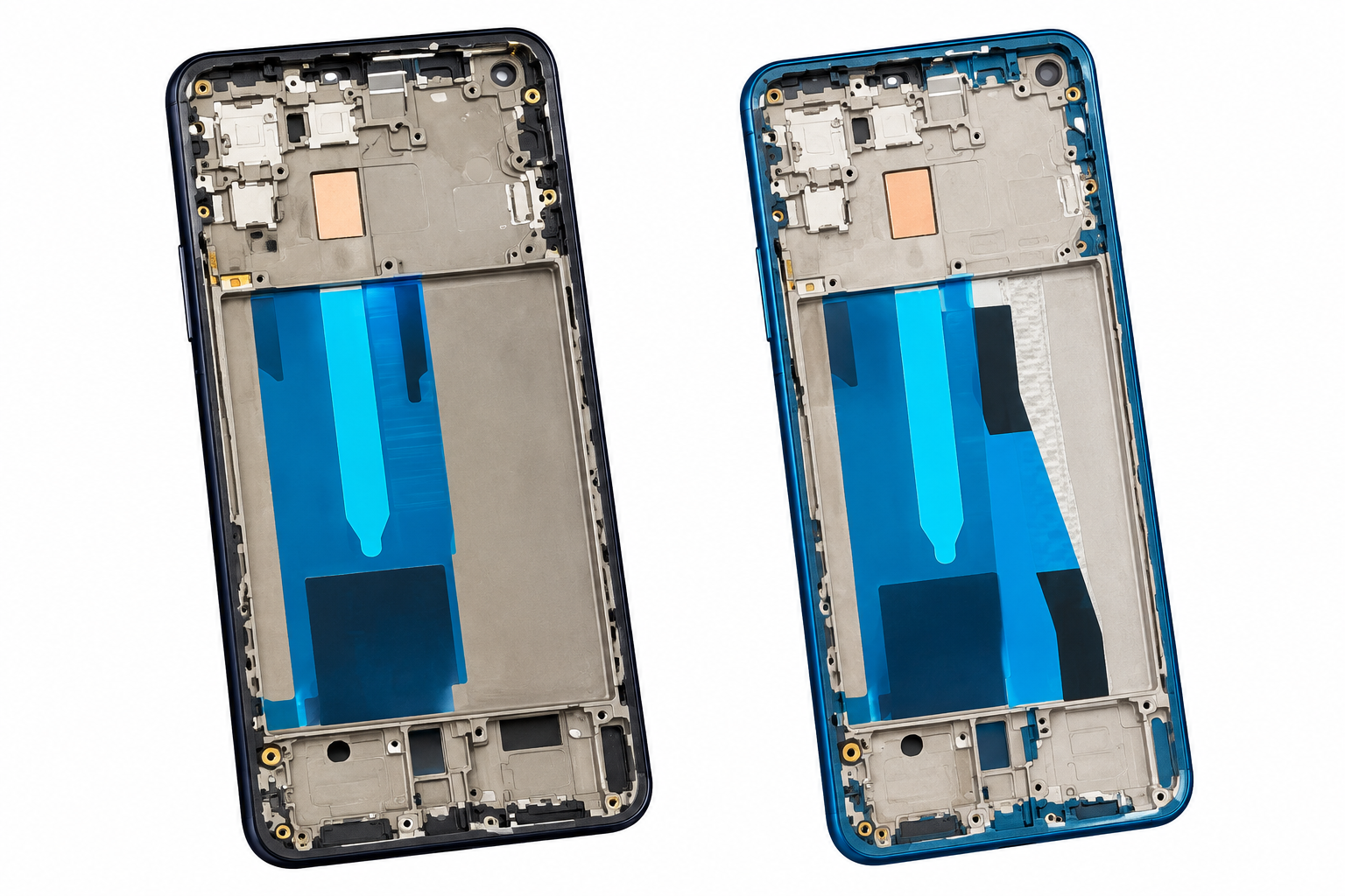 Compatible Replacement for Redmi 11 Lite Middle Frame – Black & Blue